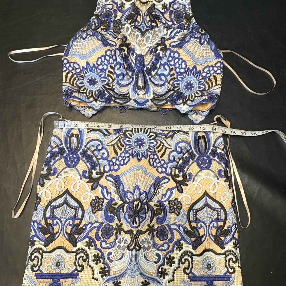 Jovani Two-Piece Short Prom and Cocktail Dress size 4 - Picture 8 of 15